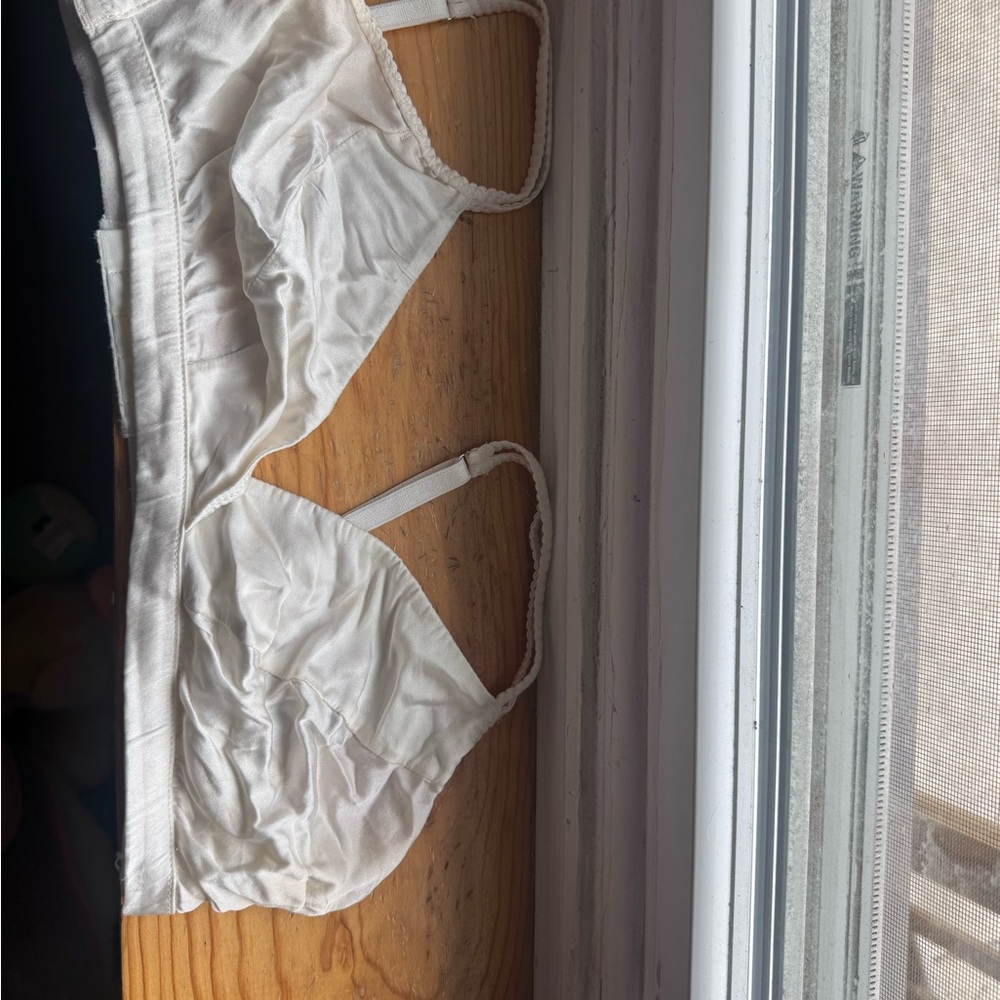 intimissimi White Cotton Soft Bralette